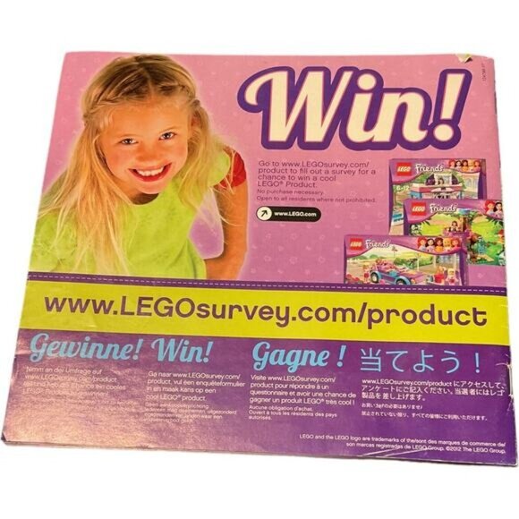 LEGO ONLY MANUAL Book (#2) # 3315 Friends Olivia's House Brand - Picture 4 of 9